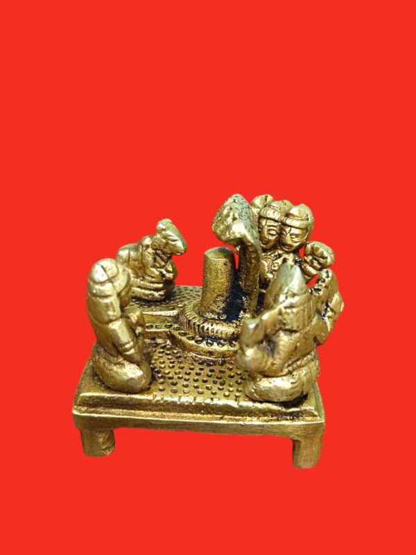 Shiv Pariwaar ( Pure Brass ) - Image 4