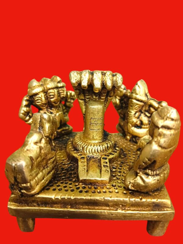 Shiv Pariwaar ( Pure Brass ) - Image 5