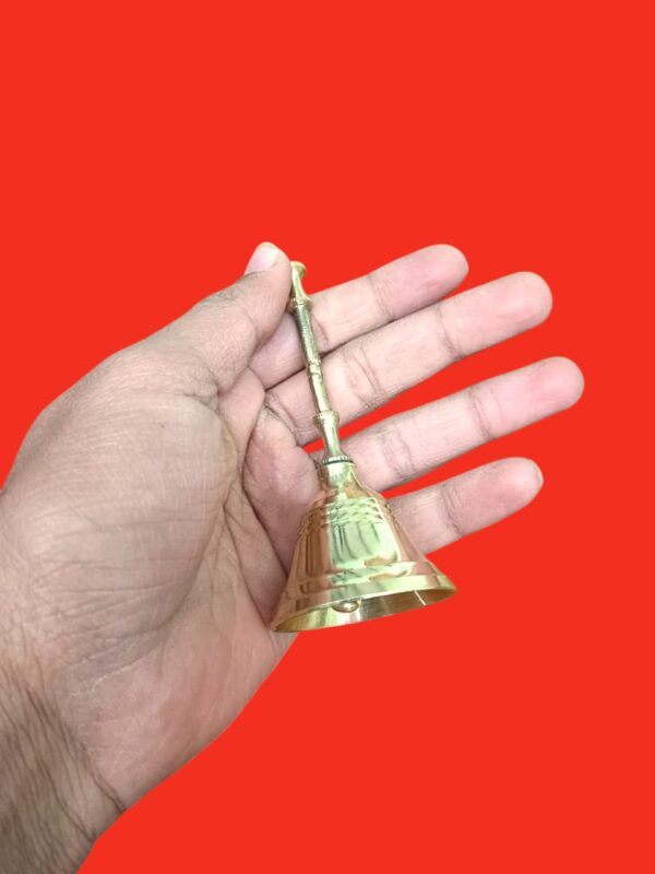 Brass Bell for pooja - Image 2