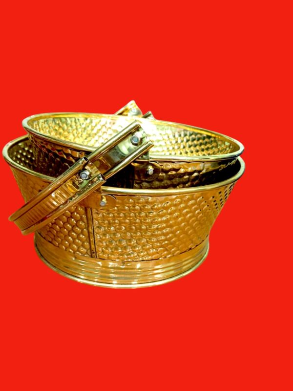 Set of 2 Brass Daliya Fancy - Image 2