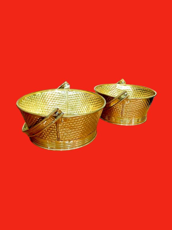 Set of 2 Brass Daliya Fancy