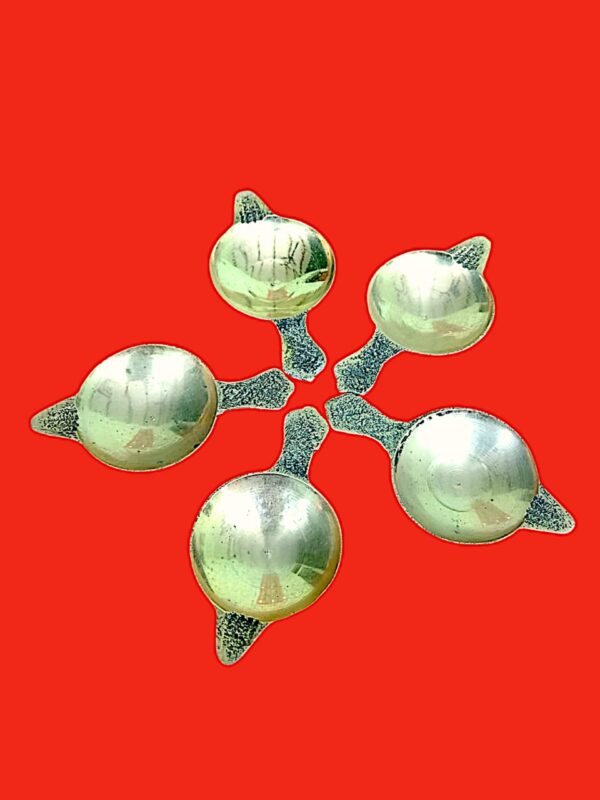 Set of 5 plane diya small size