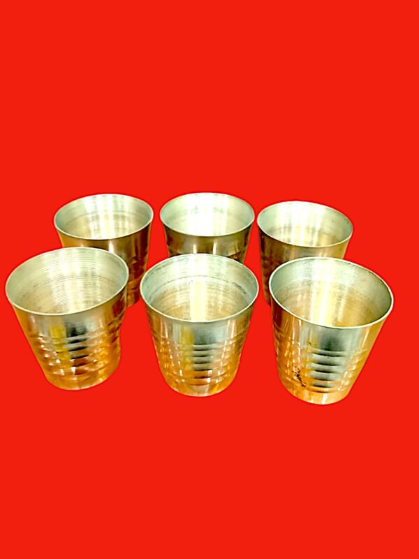 Pure Peetal set of 6 glasses