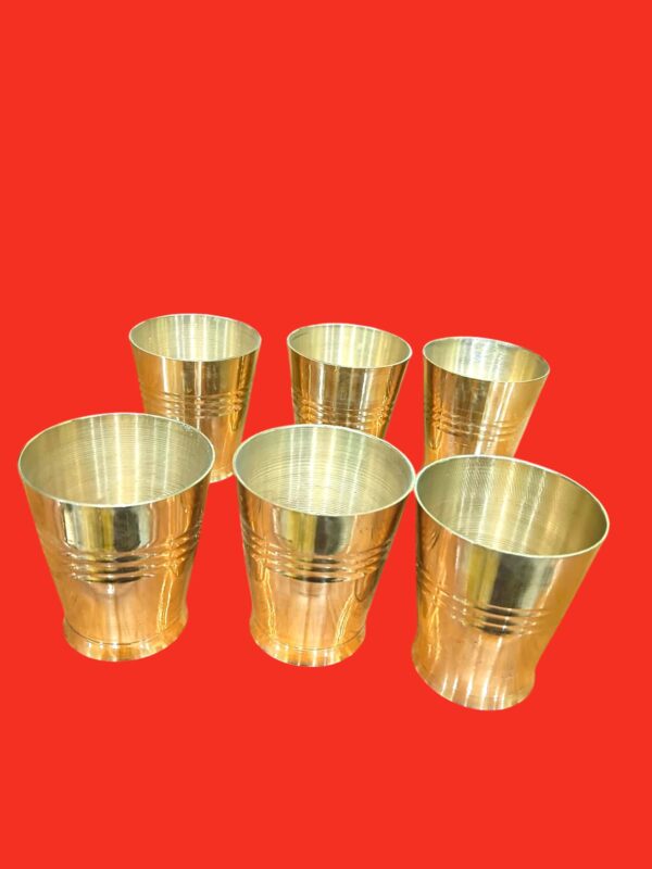 Set of 6 gasses pure peetal