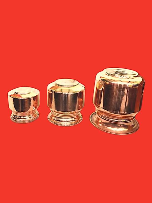 Set of Copper Lota all size