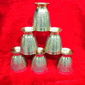 Pure Peetal Glass set of 6