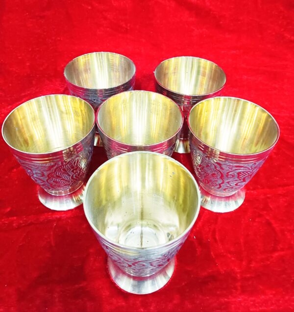 Pure Peetal Glass set of 6 - Image 3