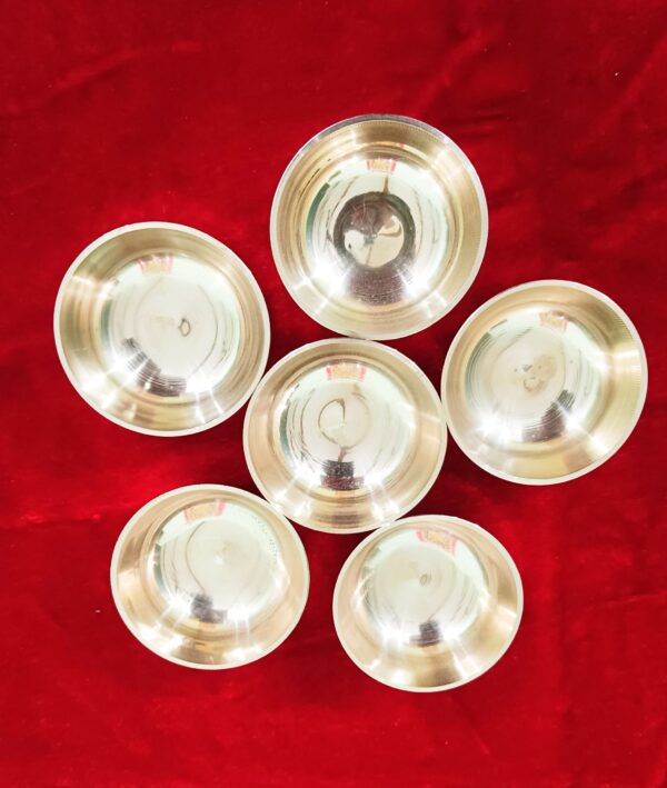 Set Of 6 Peetal Katori - Image 2