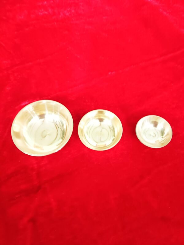 Set of all size peetal katori - Image 3