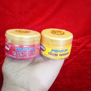 Maharaja Red and Yellow Liquid Chandan paste ( Ayodhya Origin )