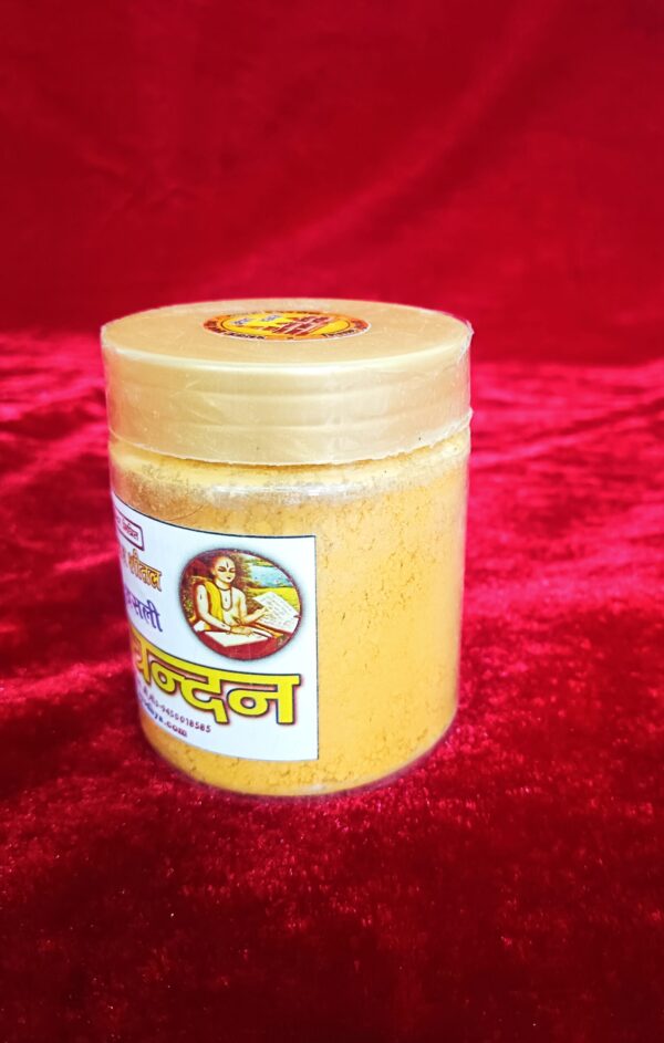 Original Maharaja Ashtagandh Gold Chandan Powder ( Ayodhya Origin ) - Image 2