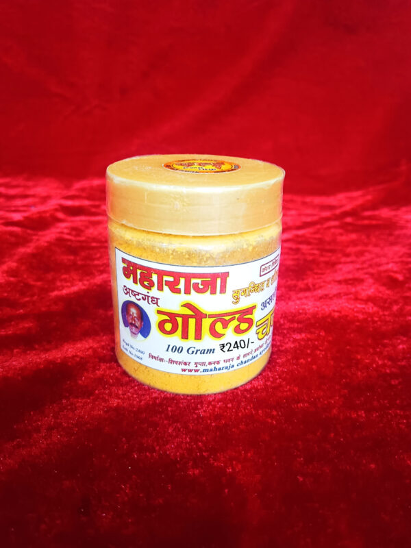 Original Maharaja Ashtagandh Gold Chandan Powder ( Ayodhya Origin )