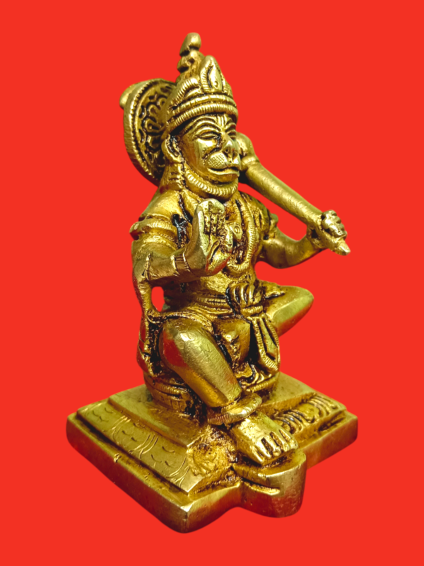Brass Hanuman Ji - Image 4