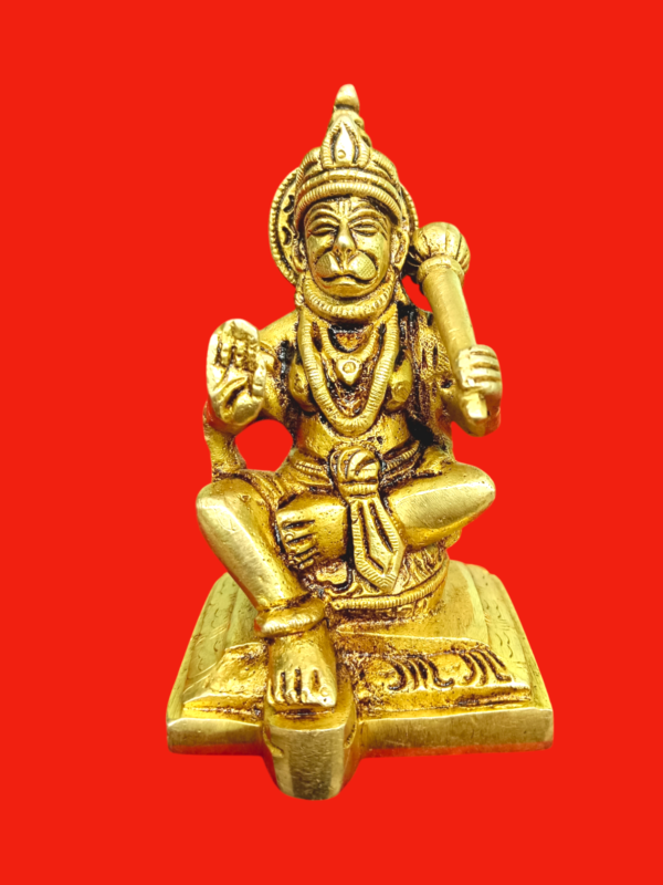 Brass Hanuman Ji - Image 2