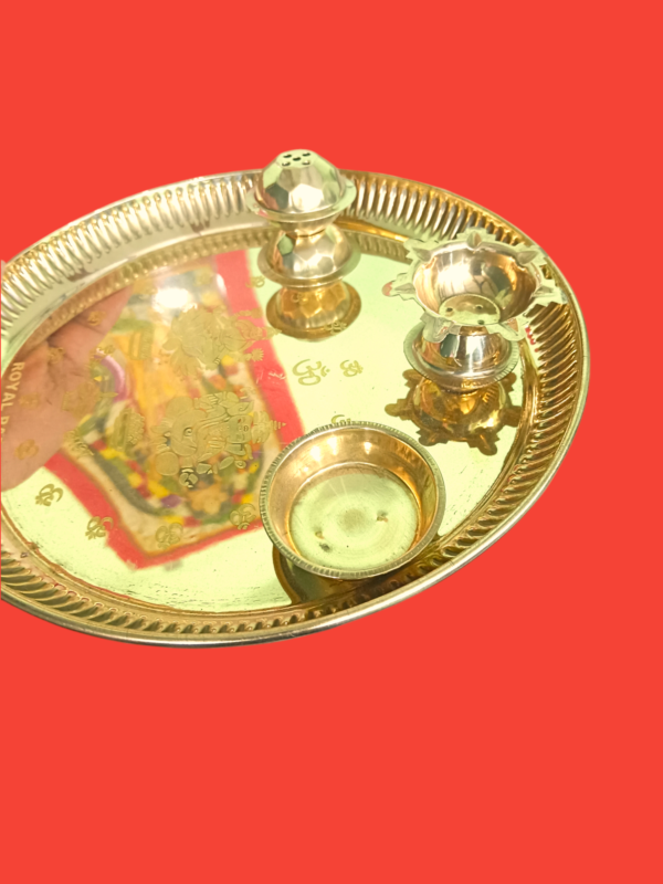 Pooja set plate - Image 2