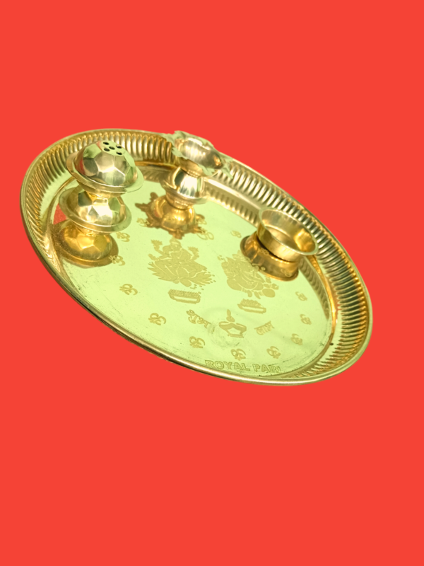Pooja set plate