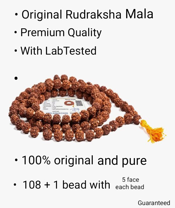 Original Rudraksha Mala - Image 2