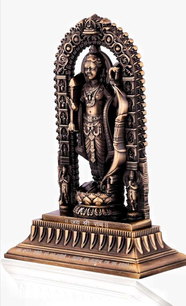 Ramlala Metal Collection ( 5.5 inch ) Idols and Figurine - Image 4