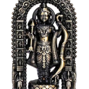 Ramlala Superfine Antique Metal Figurine and Idol ( Antique )